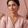 Golden Wing Elegance Necklace Set
