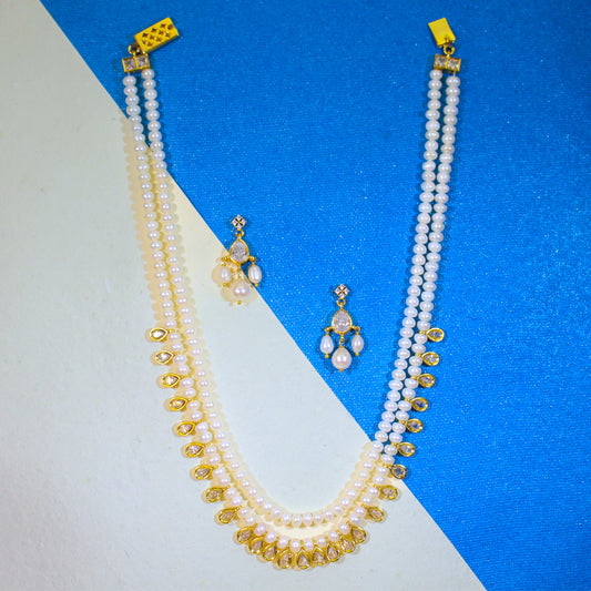 Rain Drops Pearls Necklace