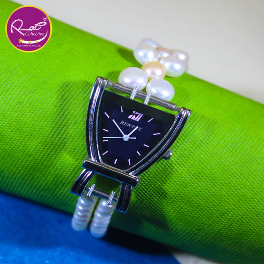 Adjustable Pearls  Watch