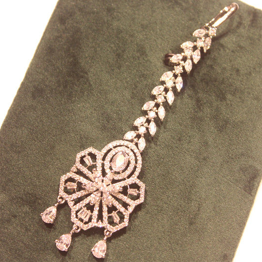 Rae Collection - CZ Maang Tikka