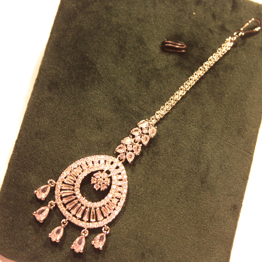 Rae Collection - CZ Maang Tikka