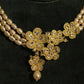 Rae Collection - Floral Pearl Necklace Set