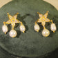 Rae Collection - Floral Pearl Necklace Set