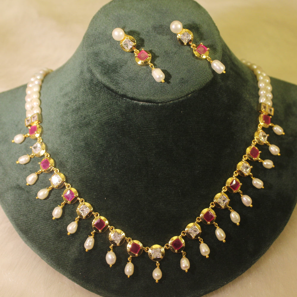 Rae Collection - Latest Pearl Necklace Set