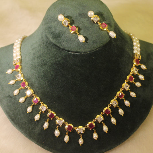 Rae Collection - Latest Pearl Necklace Set