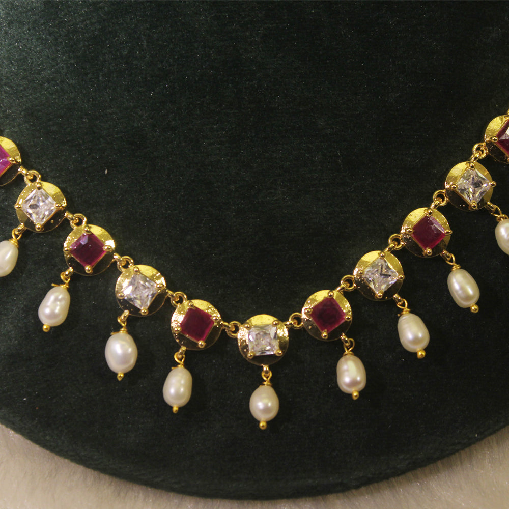 Rae Collection - Latest Pearl Necklace Set