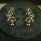 Rae Collection - Peacock Two Layer Pearl Necklace Set