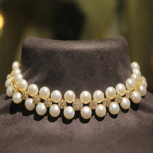 Rae Collection - Pearl Chokers Set