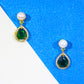 Emerald Pearl Royale Necklace Set