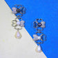 Royal Pearl Blossom Necklace Set