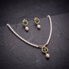 Emerald Pearl Elegance Necklace Se