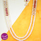 Two Layers Pearl Long Set