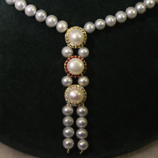 Rae Collection - Smart Pearl Necklace Set