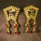 Rae Swastik Pearl Necklace Set