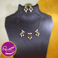 Rae Pearl with Wire Necklace Set