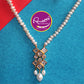 Rae Geometric Pearl Necklace Set