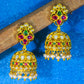 Beautiful Pearl & Kundan Jhumka