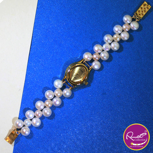 Unique Pearl Watch Oval