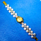 Pearls & Stone Watch